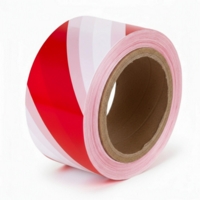 Hazard Tape Red/White 50mm x 33m EACH  22788