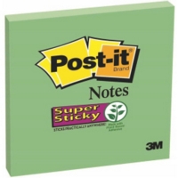Post-it Super Sticky Asparagus 76mm x 76mm Notes Pack of 6
