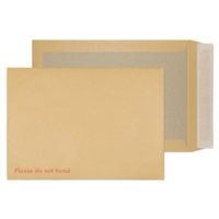 C4 Board Back Manilla Envelopes Box 125  220197