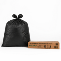 Extra Heavy Duty Black Bin Bags 27 micron Box of 200