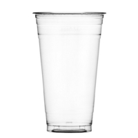 Clear 20oz Smoothie CUPS Only Sleeve of 50