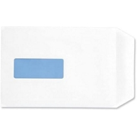 C5 White Window 90gsm Self Seal Envelopes Box of 500