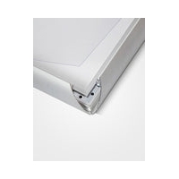 A4 Aluminium 25mm Snap Frame Silver EACH