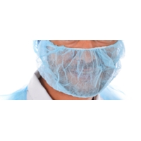 Pleated Blue Beard Covers Case of 1000