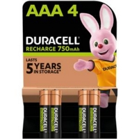 Duracell Rechargeable AAA Batteries Pack of 4