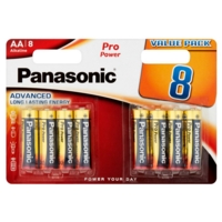 Panasonic Silver AA Batteries Pack of 8