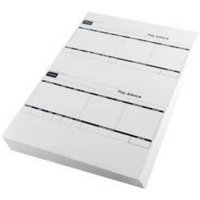 Sage Compatible 1-Part Pay Advice Pack of 1000