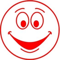Motivational Reward Happy Face Stamp