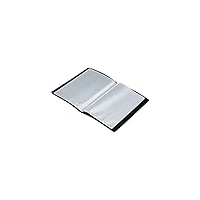A5 Soft Cover Display 20 Pocket Presentation Book Black