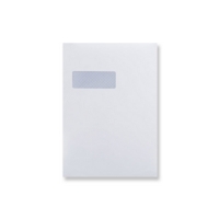 C4 White Window 100gsm Low Use Pack Envelopes Pack of 25