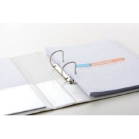 Elba Panorama A4 2-Ring 25mm Binder White SINGLE
