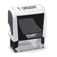 URGENT Word Self Inking Red Ink Stamp