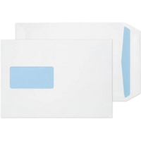 C5 White Window 120gsm Peel and Seal Envelopes Box of 500