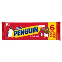 Penquin Biscuit Bars 12 Sleeves of 7 Biscuits