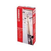 Stabilo Write-4-All 1.0mm Black Markers Box of 10