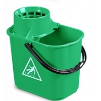 Heavy Duty 14L Mop Bucket Green EACH