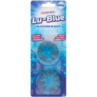 Lu-Blue Original Blue Toilet Blocks Pack of 2