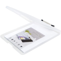 A4 Clear Clipboard Document Storage File SINGLE