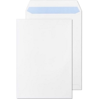C5 White Plain100gsm Peal and Seal Envelopes Box of 500