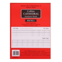 Cathedral A4 Analysis Cash 10 Column 96 Page Book 69.10