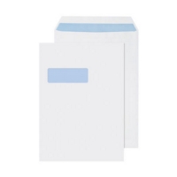 C4 White Window 100gsm Peal & Seal Envelopes Pack of 250