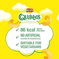 Walkers Quavers Cheese Crisps 20g x 32 Packets