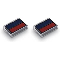 Trodat Replacement Ink Pad for Stamp 4850 Blue.Red Pk2