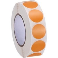 Blick Dispenser Label 19mm Orange Pack of 1280