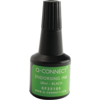 Endorsing Black Ink 28ml Bottle SINGLE