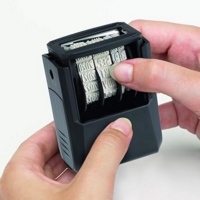 Trodat Date Day Self Inking Month Year Black Ink Stamp