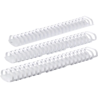 51mm Plastic Binding Combs White Pack of 50