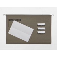 Regular Suspension Foolscap Manilla Files Green Box of 50