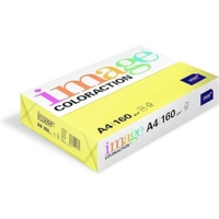 A4 Florida Lemon Yellow 160gsm Paper Ream of 250 Sheets