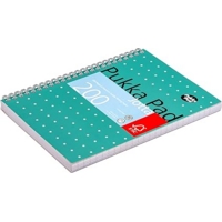 Pukka A6 Jotta Wirebound Metallic Notebook Pack of 3