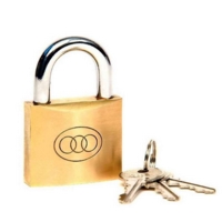 Security Brass Effect 50mm Padlock