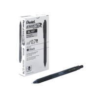 Pentel EnerGelX Broad BL110 Pens Black Box of 12
