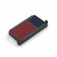 Trodat Replacement Ink Pad for Stamp 4912/4952 Red/BluePk2