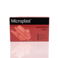 Fabric Plasters Assorted Sizes Box of 100