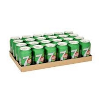 7-Up Lemon & Lime 330ml Can Tray of 24