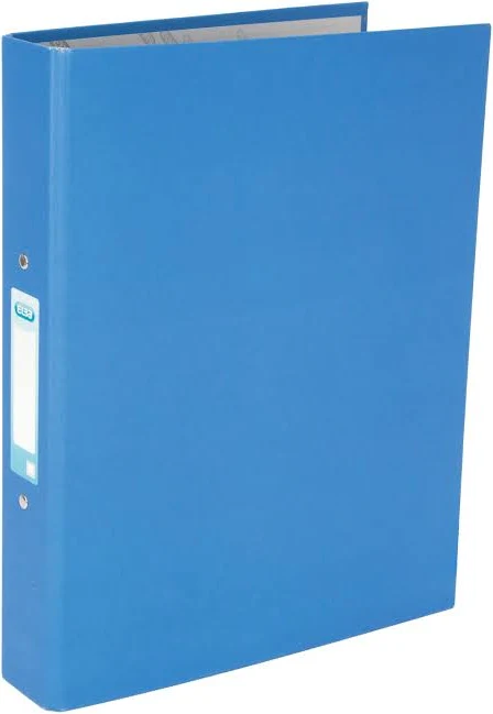 Elba A4 Portrait 2-Ring Binder Blue Box of 10
