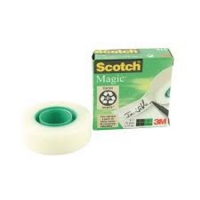 Scotch 810 Magic Tape 25mm x 66m Roll SINGLE