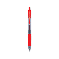 Pilot G2-07 Retractable Pens Medium Red Box of 12