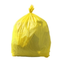 Medium Duty Yellow Bin Bags 18 micron Pack of 200