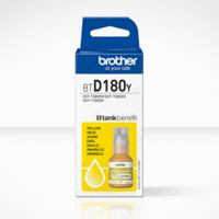 Brother BTD180Y Yellow Ink Bottle 48.8ml