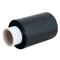 Black Handy Wrap 17 micron 100mm x 150m SINGLE