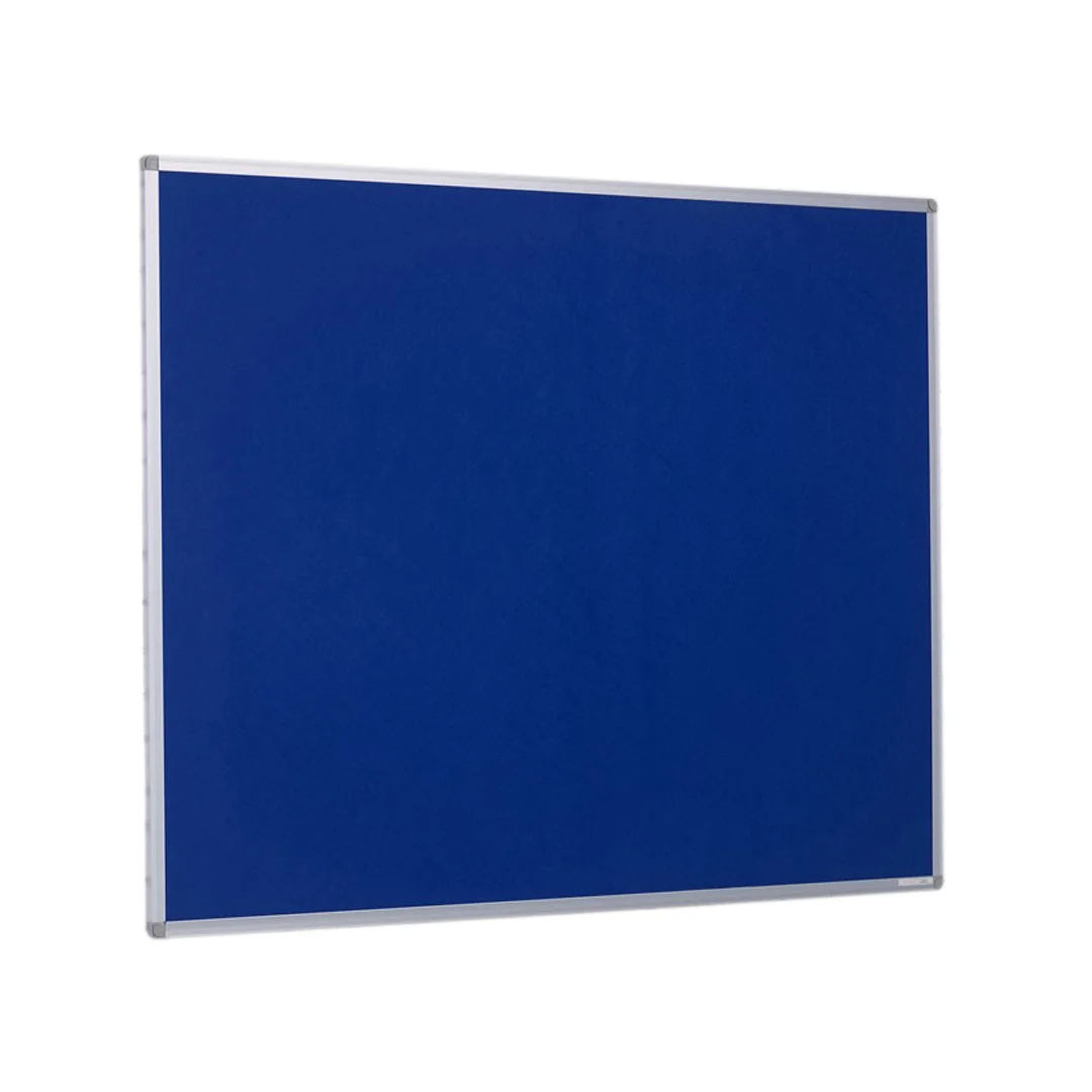 Aluminium Trim Notice Board 1800mm x 1200mm Blue