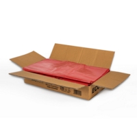 Medium Duty Red Bin Bags 18 micron Pack of 200