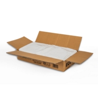 Medium Duty White Bin Bags 18 micron Pack of 200