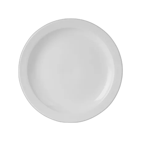 White Porcelain Tableware 23cm/9" Plates Pk 6