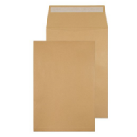 C4 Manilla Gusset Plain 130gsm Envelopes Bx 125 32422925M